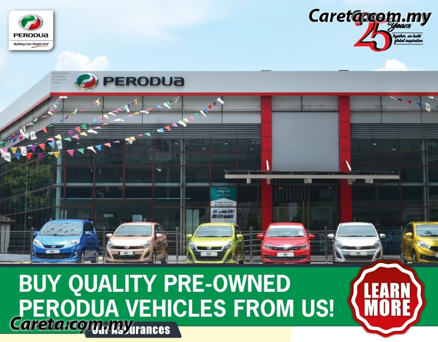 Tujuh sebab kenapa anda perlu pilih Perodua sebagai kereta 